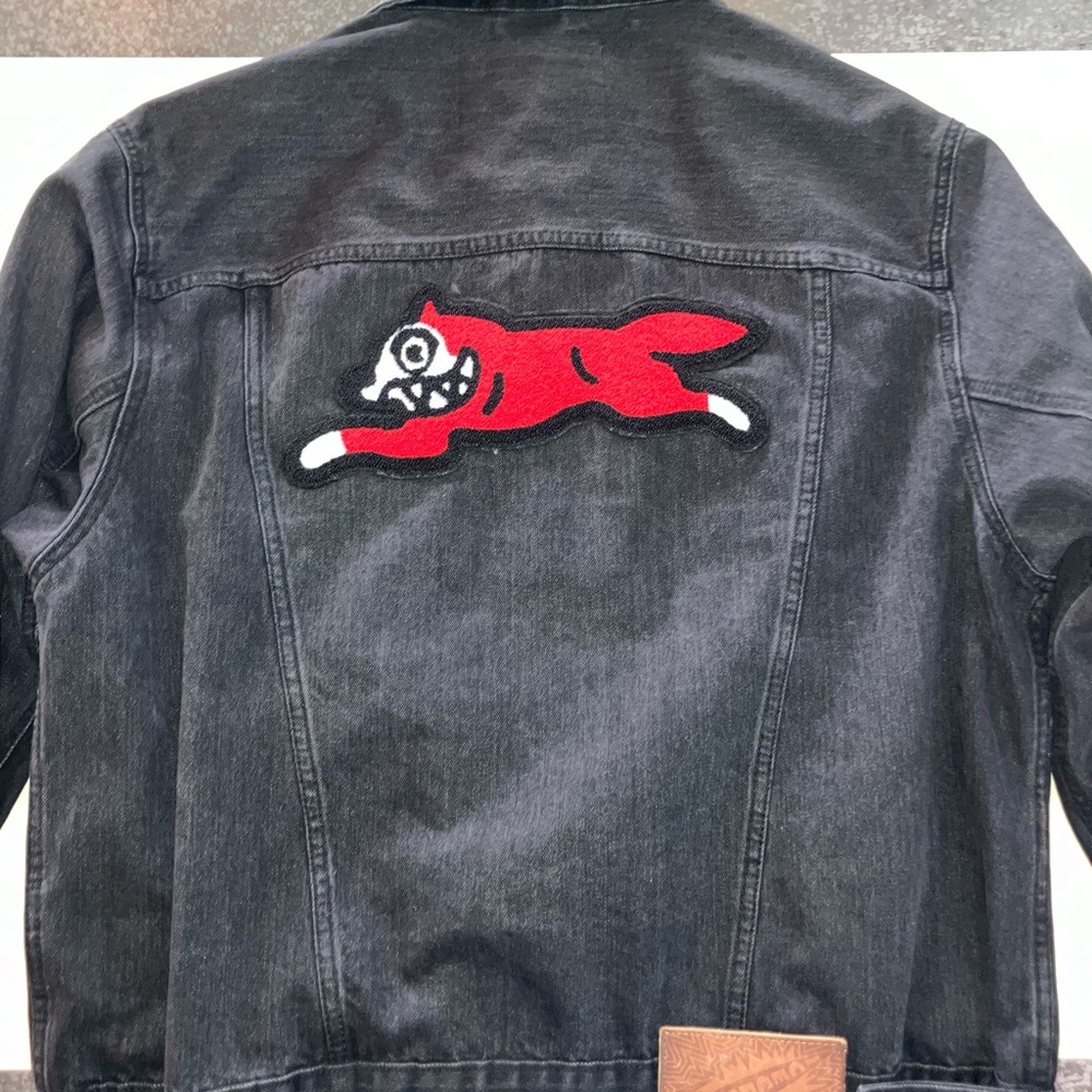 BBC Ice Cream Premium Cold Goods Black Denim Jacket